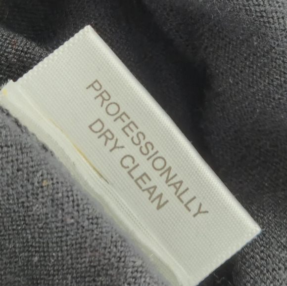 Tory Burch Black Tunic Silk/Cashmere Blend 3/4 sleeves Size M - Picture 8 of 9